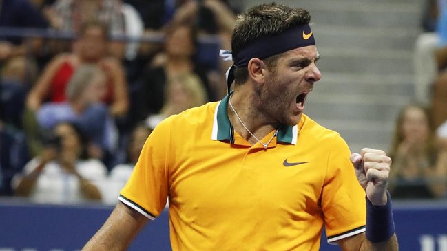 Juan Martín del Potro barrió a Borna Coric para avanzar a cuartos del US Open