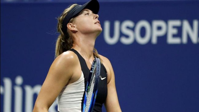 Maria Sharapova dijo adiós al US Open luego de estrellarse con Carla Suárez