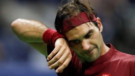 Federer se quejó del calor tras perder en el US Open: Sentí que no podía respirar