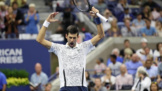 Novak Djokovic tumbó a Kei Nishikori y enfrentará a Del Potro en la final del US Open
