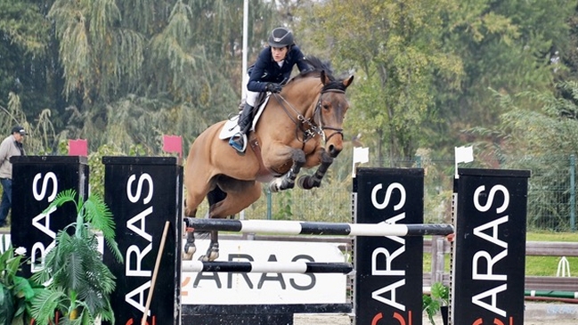 María José Uauy se consagró como ganadora del Fei World Jumping en el Club de Polo