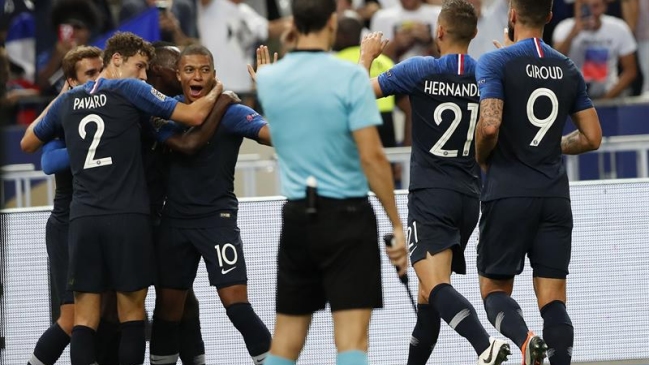 Francia se afirmó en lo alto de la Liga de Naciones con triunfo sobre Holanda