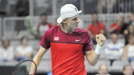 Copa Davis: Shapovalov tuvo brillante reacción y le dio el segundo punto a Canadá ante Holanda