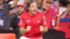 "¡Vamos Chile!": Nicolás Massú reaccionó luego del pase del equipo nacional a la ronda clasificatoria de Copa Davis