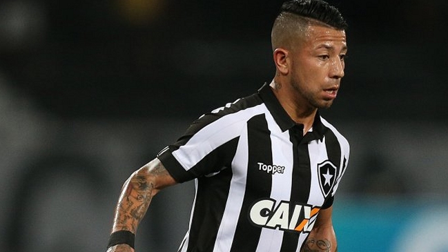 Leonardo Valencia sufrió una lesión muscular y será baja en Botafogo