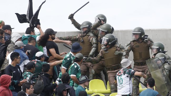 Estadio Seguro indentificó y castigó a barristas que protagonizaron actos de violencia en Playa Ancha