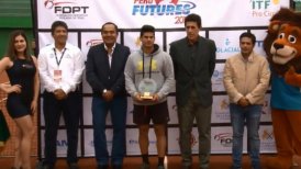 ¡Otra vez campeón! Bastián Malla se coronó en el Futuro 3 de Perú