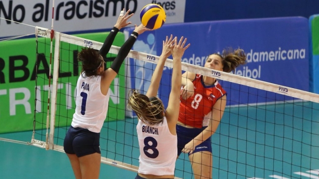 La selección chilena femenina de voleibol clasificó a semifinales del Sudamericano sub 20