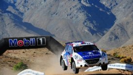 Jorge Martínez brilló este sábado en el Rally Mobil y le metió presión a Pedro Heller