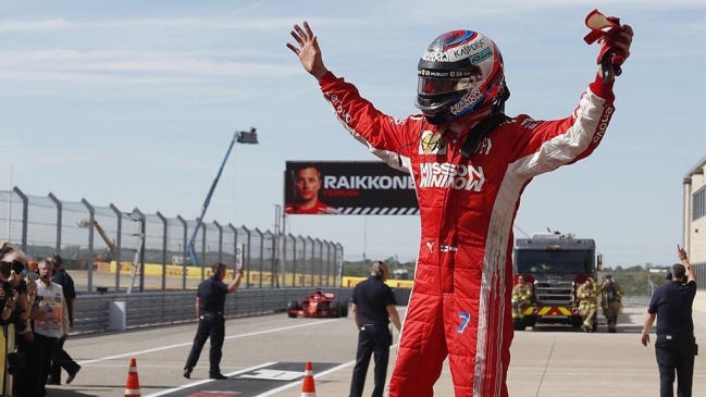Kimi Raikkonen dio el golpe, ganó el Gran Premio de Estados Unidos y Hamilton no pudo celebrar