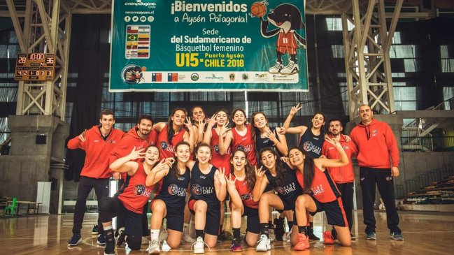 Chile venció a Colombia y se metió en semis del Sudamericano Sub 15 de baloncesto femenino