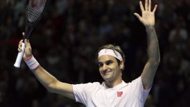 Roger Federer pasó directamente a octavos de final en París-Bercy
