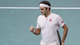 Federer venció a Nishikori y se verá las caras con Djokovic en semifinales de París-Bercy