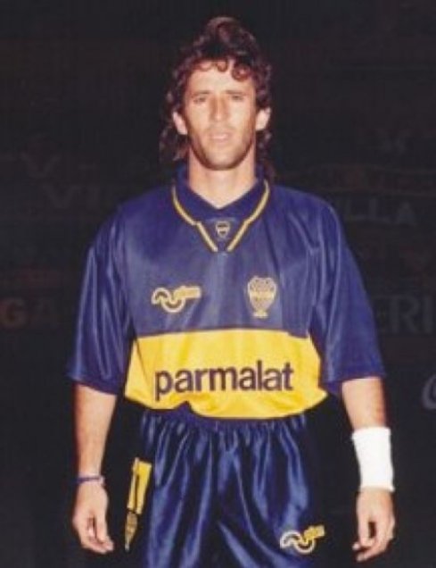 Ivo Basay: atacante que jugó en Boca en 1994.