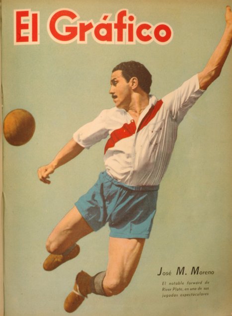 José Manuel Moreno, delantero argentino. River: 1935-1944, 1946-1949. Ganó cinco ligas y una Copa de Oro con los millonarios. José Manuel Moreno, delantero argentino. River: 1935-1944, 1946-1949. Ganó cinco ligas y una Copa de Oro con los millonarios.