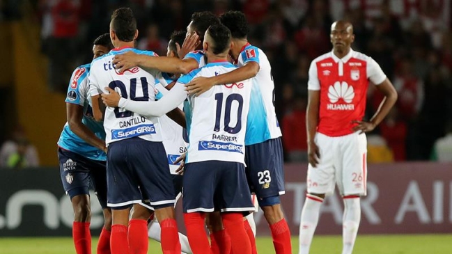 Junior doblegó a Independiente Santa Fe y acaricia la final de la Copa Sudamericana