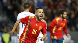 Jordi Alba regresa a la selección española en una lista con sorpresas