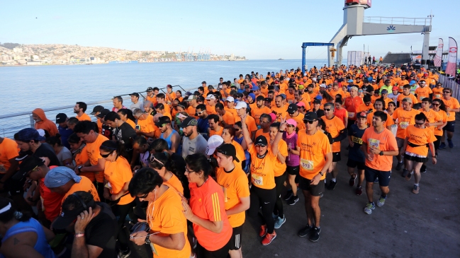 César Díaz se quedó con el Maratón Puerto Valparaíso por quinta vez consecutiva