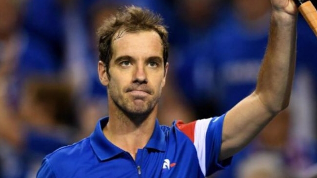 Richard Gasquet será baja para Francia en la final de Copa Davis