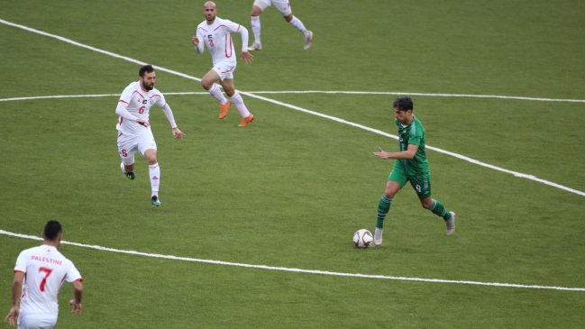 Alexis Norambuena anotó en victoria de Palestina sobre Pakistán en amistoso internacional