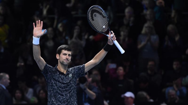 ¡Intratable! Djokovic despachó a Cilic y terminó invicto la primera fase del Masters de Londres