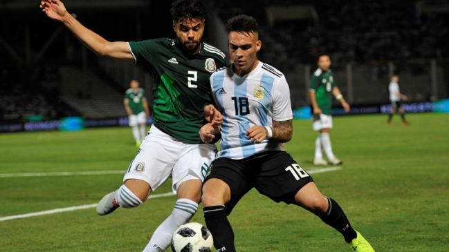 Argentina doblegó a la selección de México en primer duelo amistoso por fecha FIFA