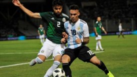 Argentina doblegó a la selección de México en primer duelo amistoso por fecha FIFA