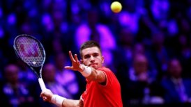 Croacia asestó el primer golpe a Francia en la final de la Copa Davis