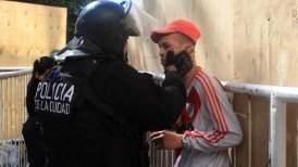 Al menos 29 detenidos dejaron fuertes disturbios antes de la final de Copa Libertadores