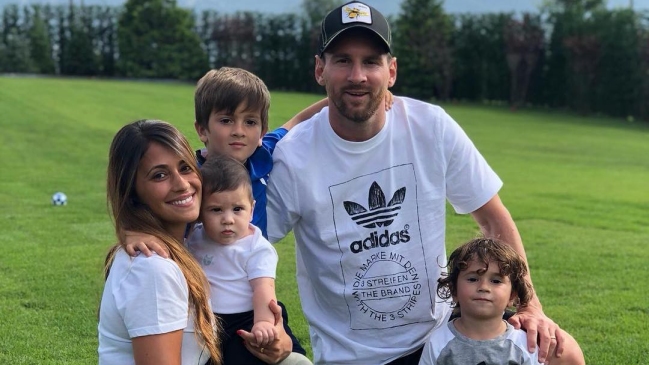 Lionel Messi compartió divertidos videos de sus hijos bailando