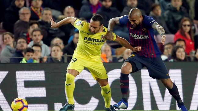 El Camp Nou pifió a Ernesto Valverde por el cambio de Vidal