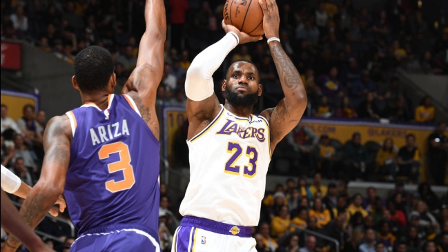 Los Lakers entraron racha de la mano de LeBron y Kuzma