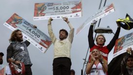 Chileno Pedro Ferreira ganó el Downhill Challenge en la Comuna 13 de Medellín