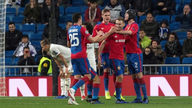 Real Madrid fue goleado por CSKA como local en el cierre de la fase grupal de la Champions
