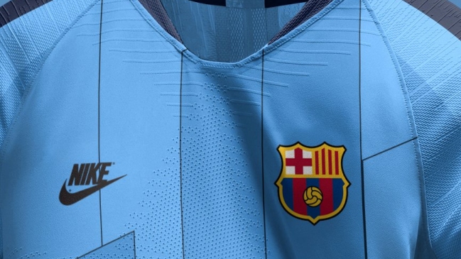¿Será así? Filtran tercera camiseta de FC Barcelona para la próxima temporada