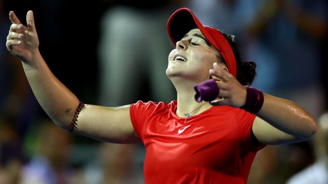 Bianca Andreescu venció a Wozniacki y enfrentará a Venus Williams en Auckland