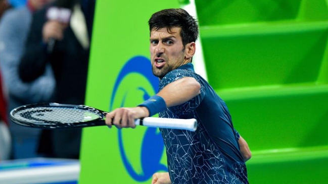 Novak Djokovic venció con dificultad a Basilashvili y pasó a semifinales en Doha