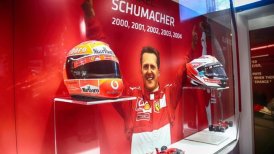 Con una exposición, Ferrari felicitó a Schumacher por su cumpleaños 50