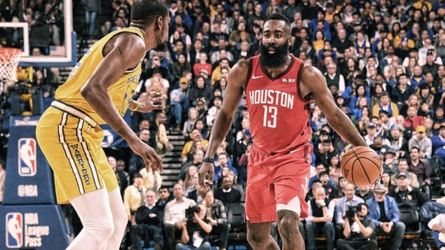 Houston Rockets derrotó a Golden State Warriors en infartante duelo de la NBA