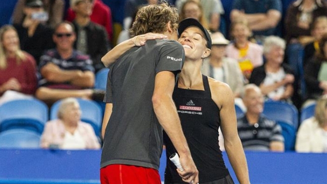 De la mano de Zverev y Kerber, Alemania está en la final de la Copa Hopman