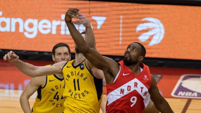 Toronto Raptors alcanzó la mejor marca de la NBA tras batir a Indiana Pacers