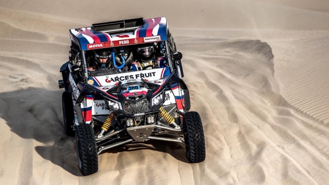 Rodrigo Moreno se adjudicó la quinta etapa del Rally Dakar y es el nuevo líder en SxS