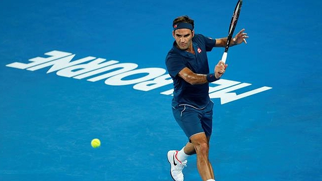 Roger Federer se estrenó sin contratiempos en el Abierto de Australia