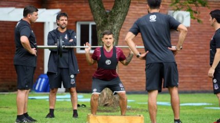 La presentación y el primer entrenamiento de Gabriel Costa con Colo Colo