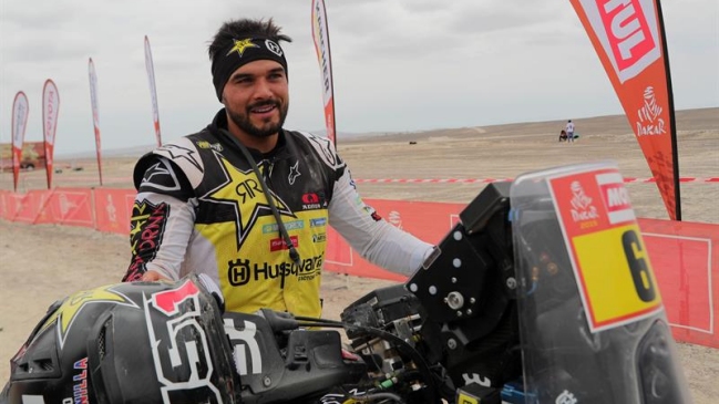 Pablo Quintanilla dijo que saldrá a "darlo todo" para ganar el Dakar en la última etapa