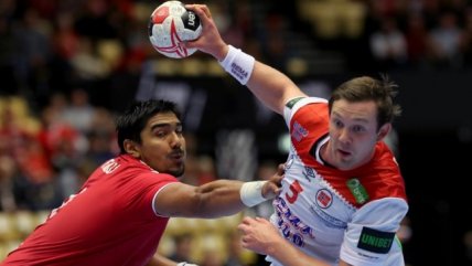 Chile sufrió ante el poderoso Noruega su tercera derrota en el Mundial de Balonmano