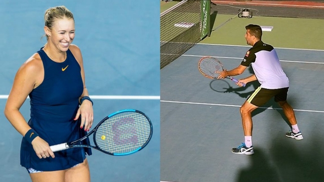 Podlipnik y Alexa Guarachi tienen horarios para sus estrenos en dobles de Australia