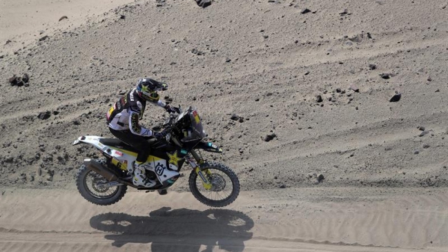Pablo Quintanilla se jugará el título de motos en la última etapa del Dakar