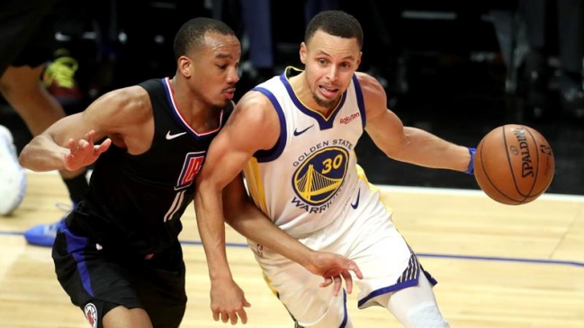 Stephen Curry comandó triunfo de Golden State Warriors ante Los Angeles Clippers