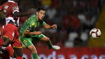 Juan Delgado participó en el vibrante empate entre Tondela y Belenenses